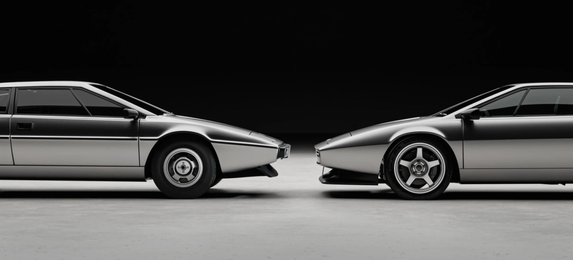 Comparison of original and remastered Esprit design